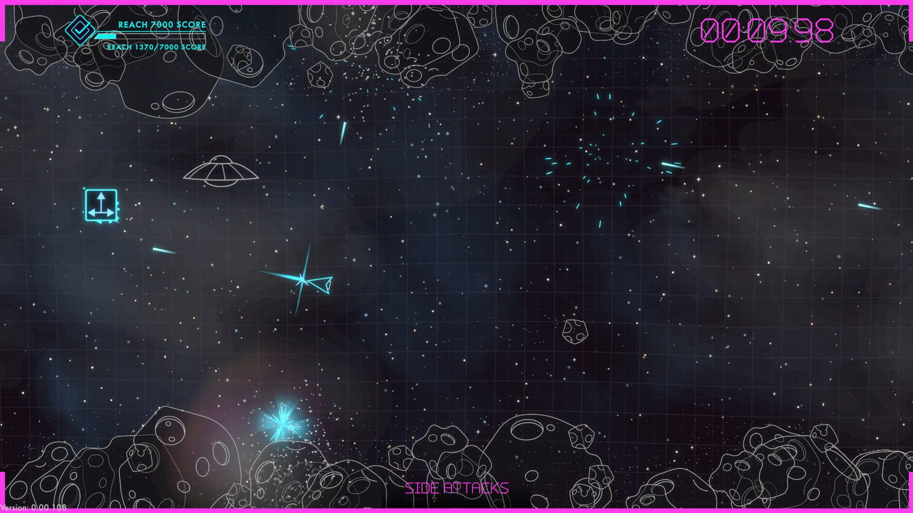 Screenshot for Asteroids: Recharged