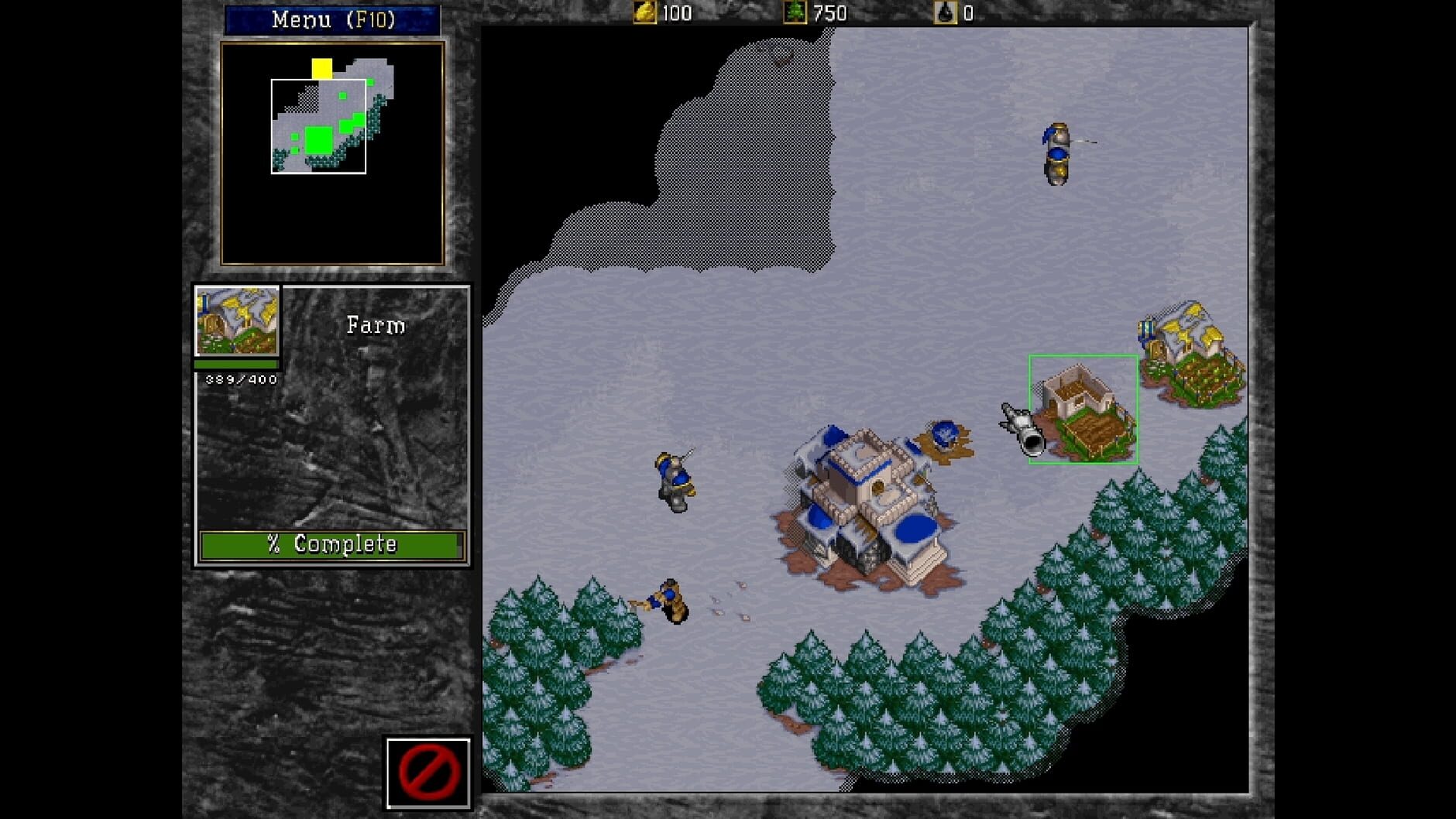 Screenshot for Warcraft II: Tides of Darkness