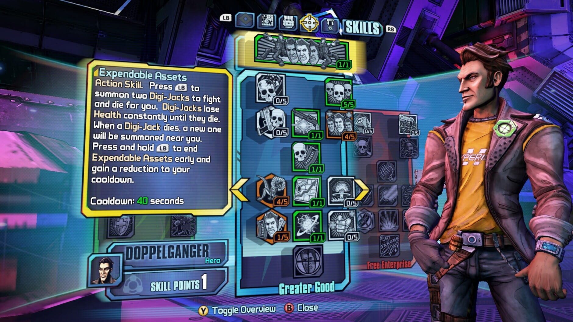 Screenshot for Borderlands: The Pre-Sequel - Handsome Jack Doppelganger