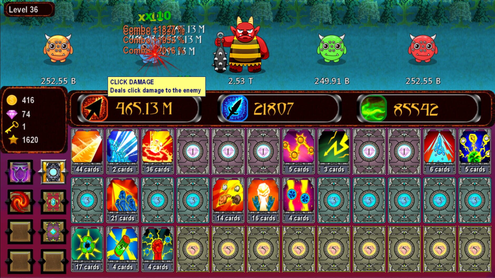 Screenshot for Card Storm Idle