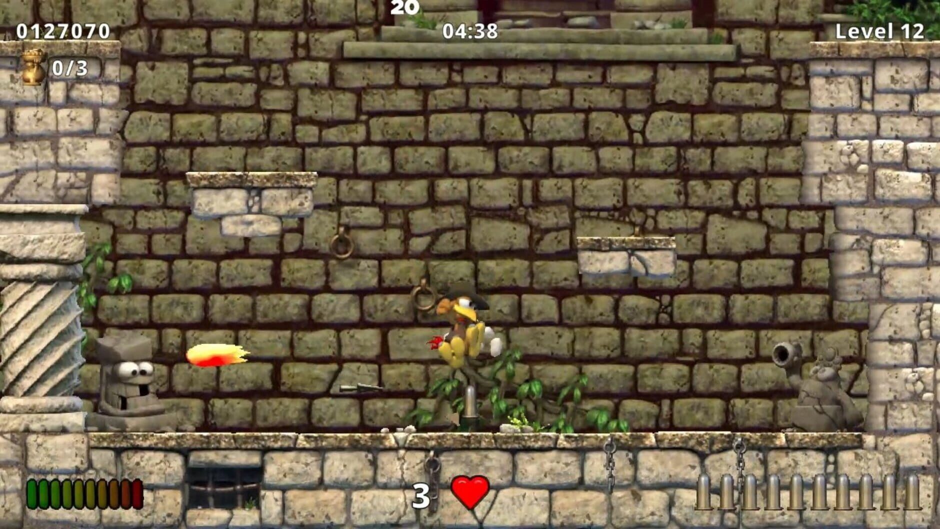 Screenshot for Moorhuhn Jump and Run: Traps and Treasures