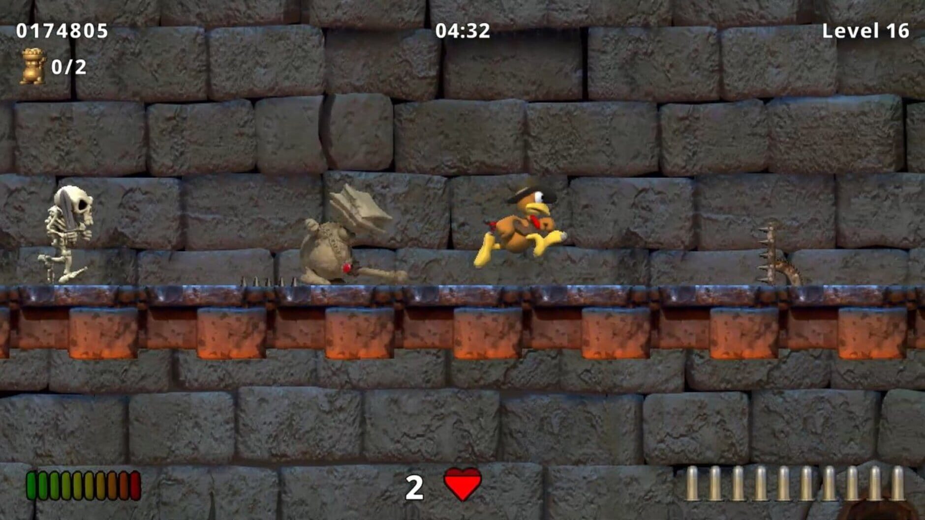 Screenshot for Moorhuhn Jump and Run: Traps and Treasures