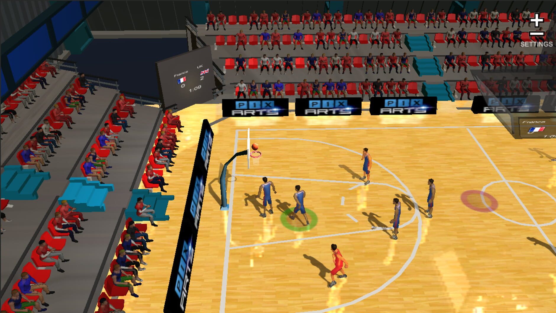 Screenshot for International Basketball