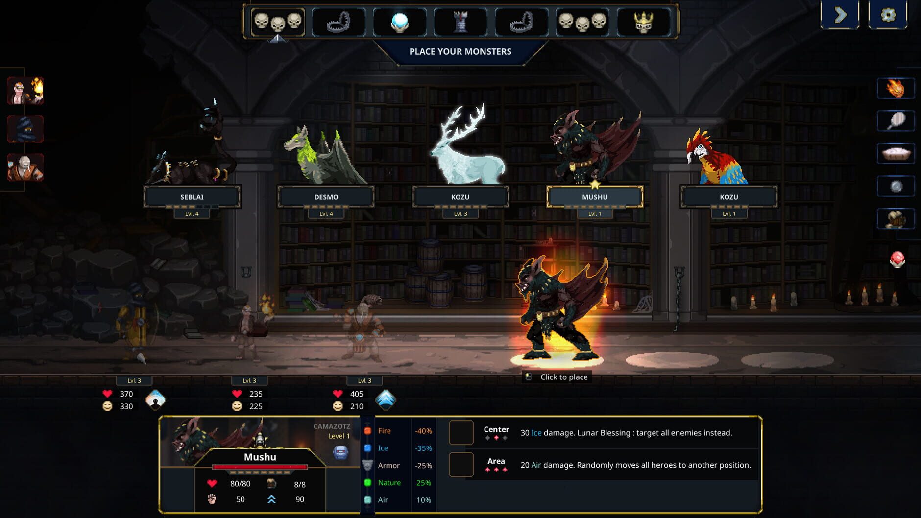 Screenshot for Legend of Keepers: Feed the Troll