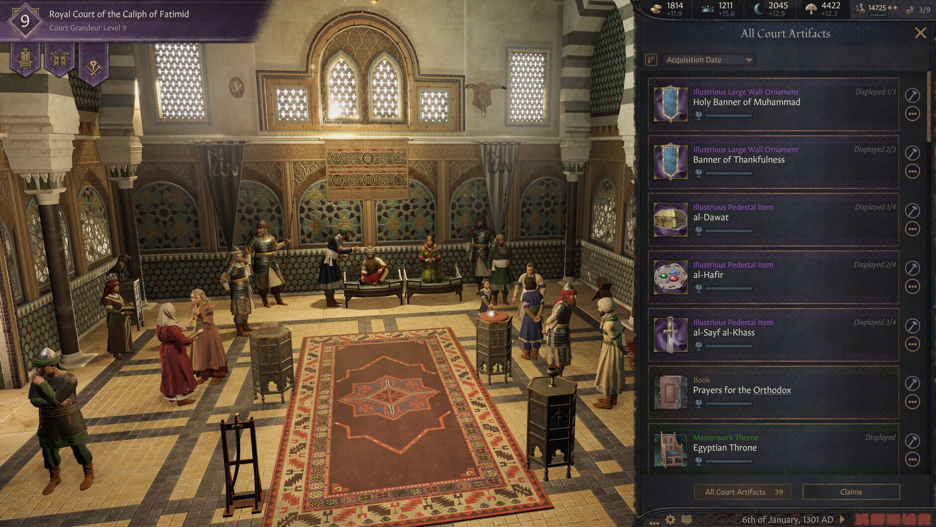 Screenshot for Crusader Kings III: Royal Court