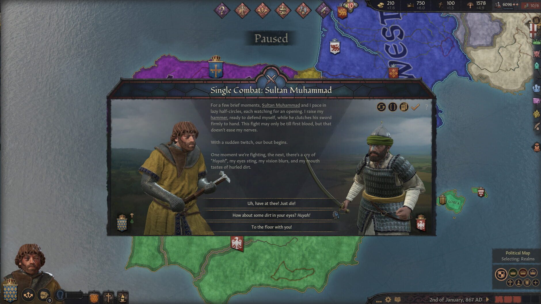 Screenshot for Crusader Kings III: Royal Court