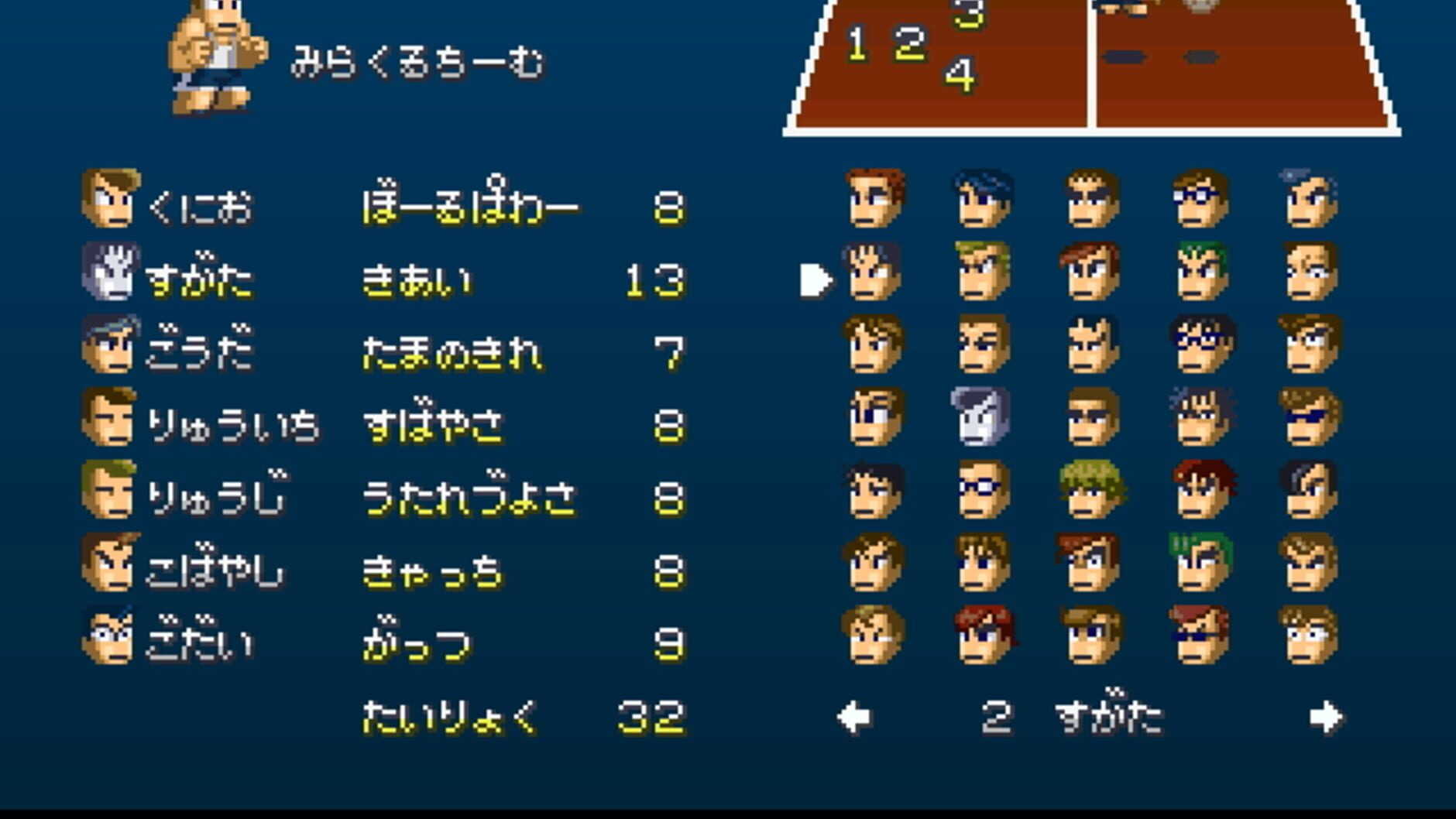Screenshot for Downtown Nekketsu Dodgeball
