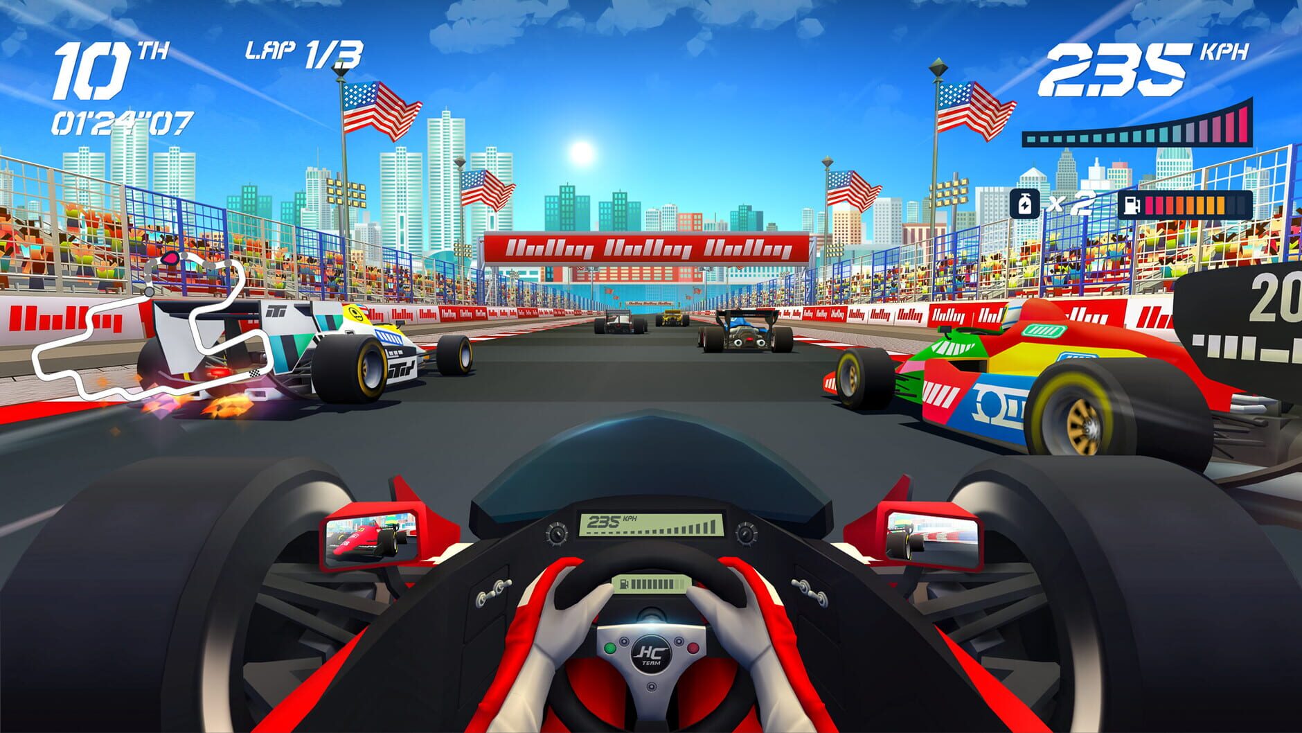 Screenshot for Horizon Chase Turbo: Senna Forever