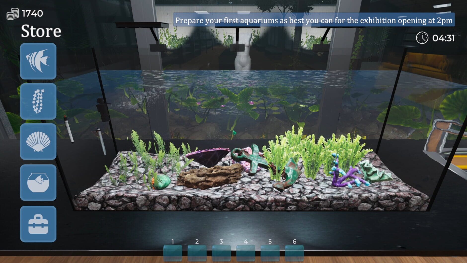 Screenshot for Aquarist