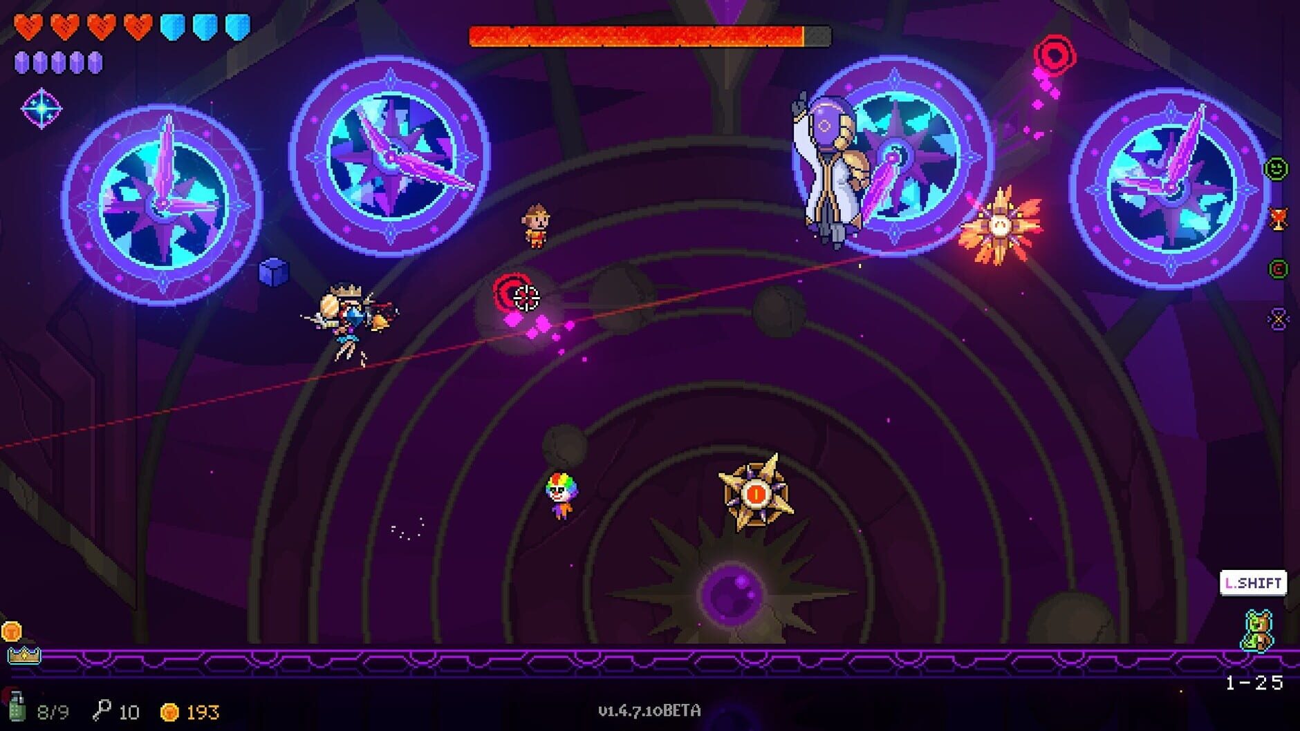 Screenshot for Neon Abyss: Chrono Trap