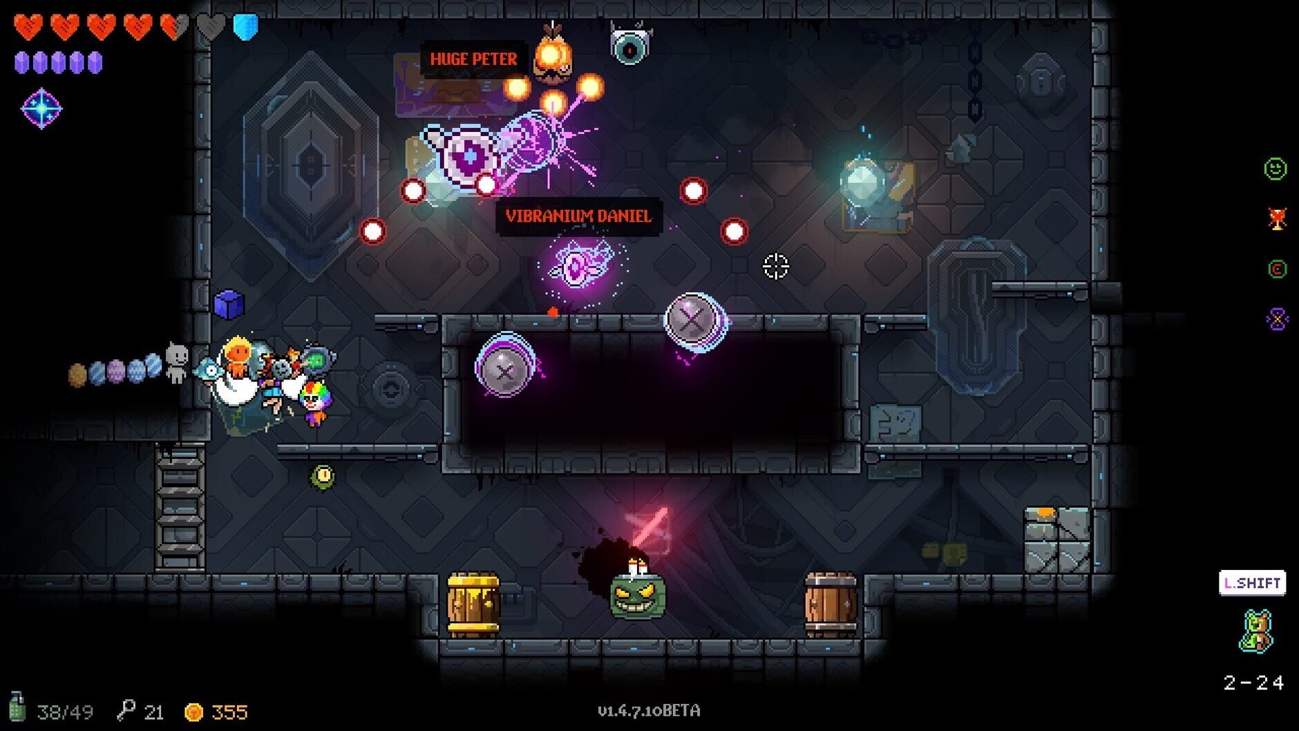 Screenshot for Neon Abyss: Chrono Trap
