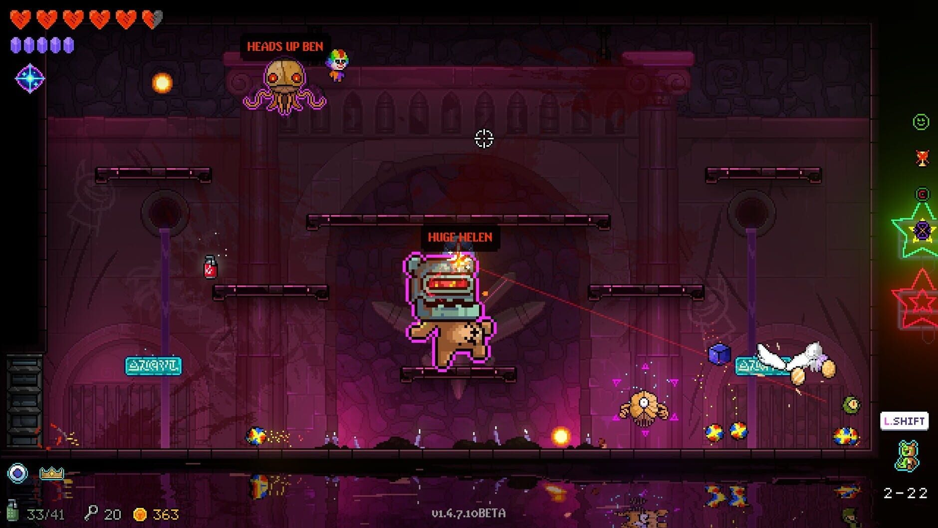 Screenshot for Neon Abyss: Chrono Trap
