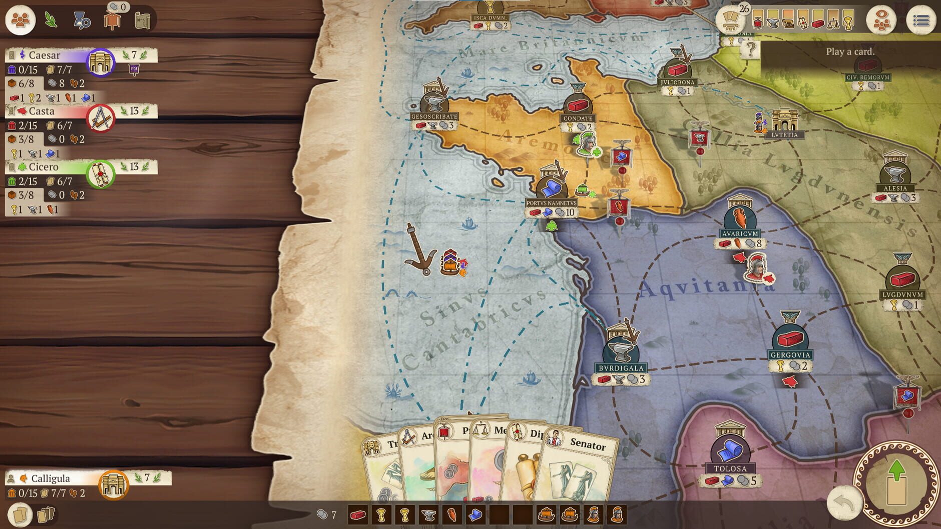 Screenshot for Concordia: Digital Edition - Corsica & Gallia