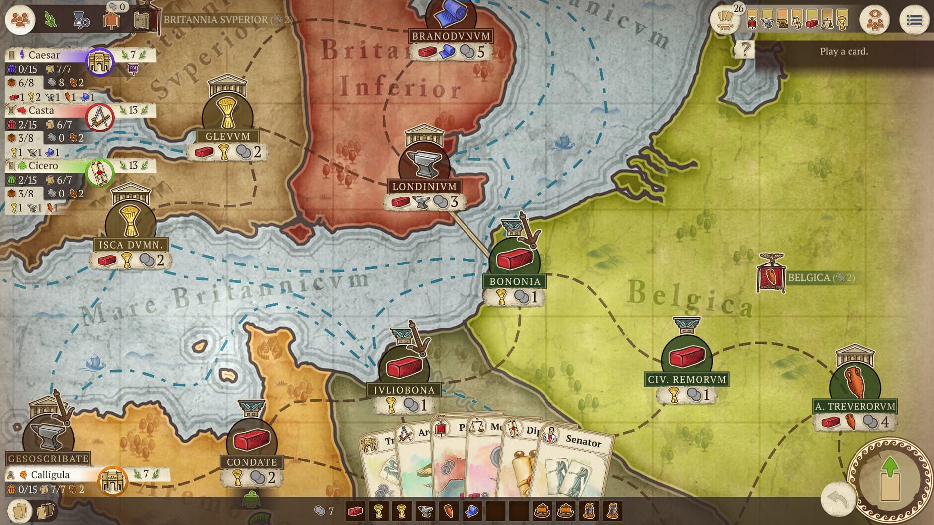 Screenshot for Concordia: Digital Edition - Corsica & Gallia
