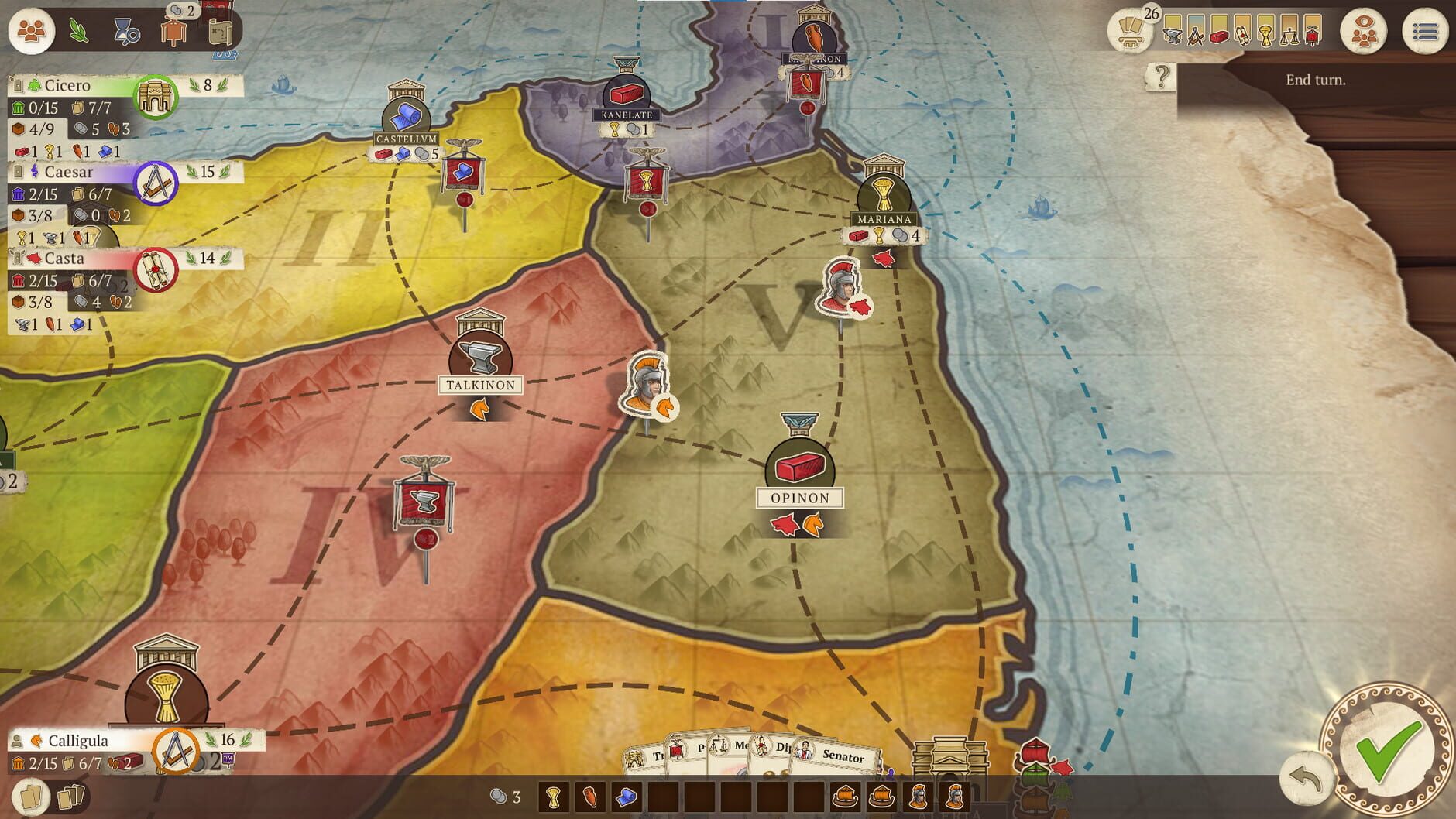 Screenshot for Concordia: Digital Edition - Corsica & Gallia