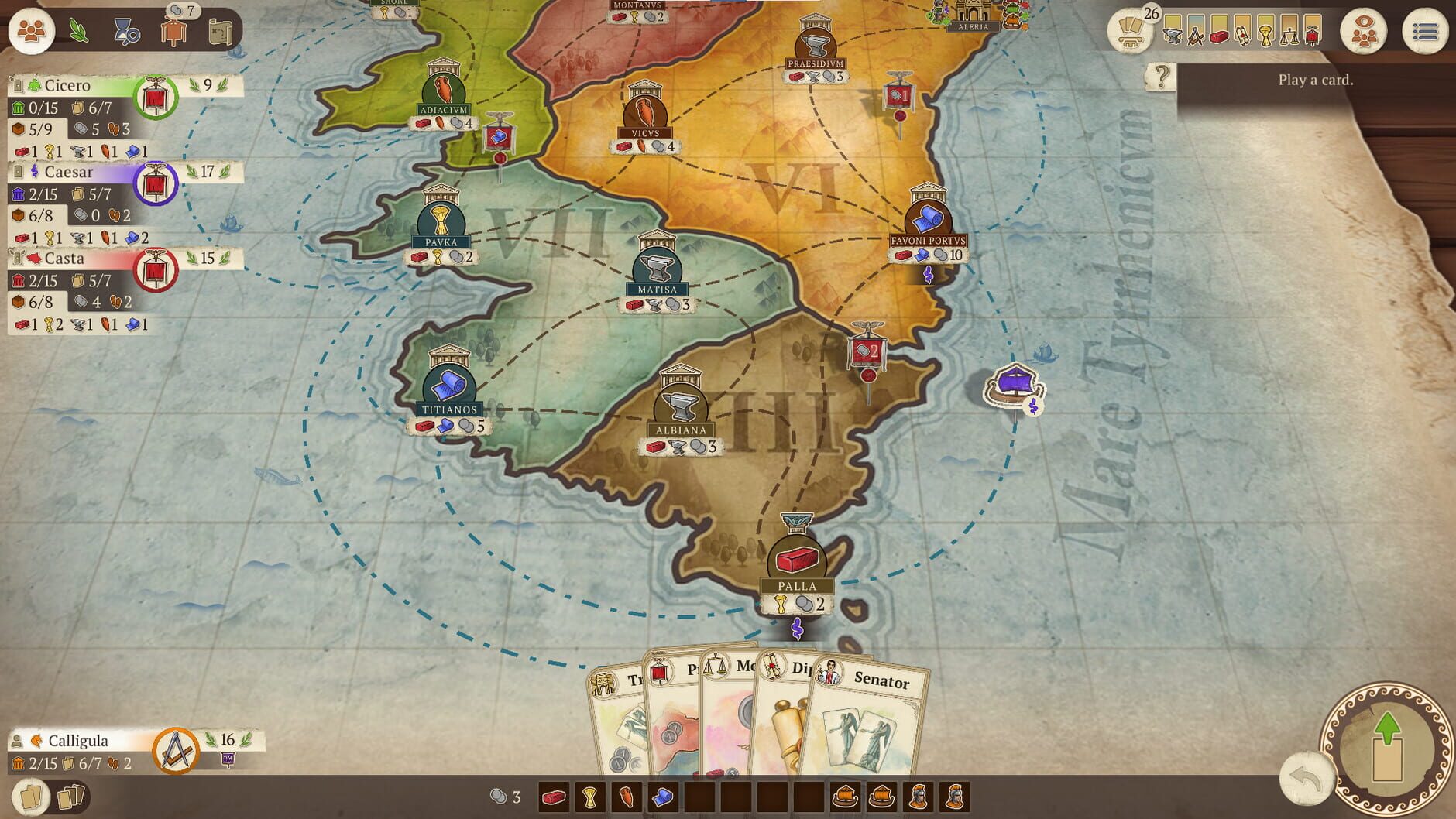 Screenshot for Concordia: Digital Edition - Corsica & Gallia