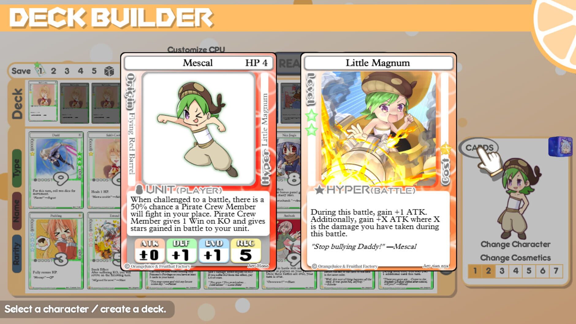 Screenshot for 100% Orange Juice: Malt & Mescal Character Pack