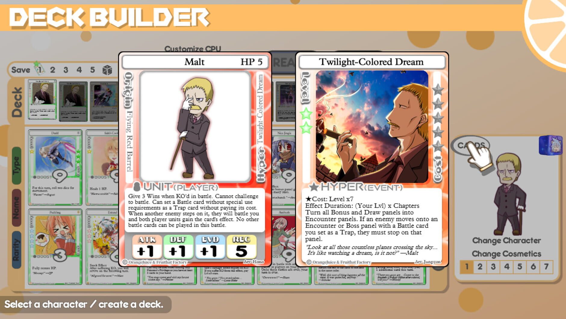 Screenshot for 100% Orange Juice: Malt & Mescal Character Pack