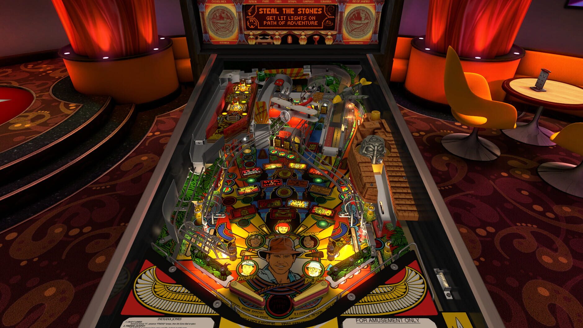 Screenshot for Pinball FX3: Indiana Jones - The Pinball Adventure