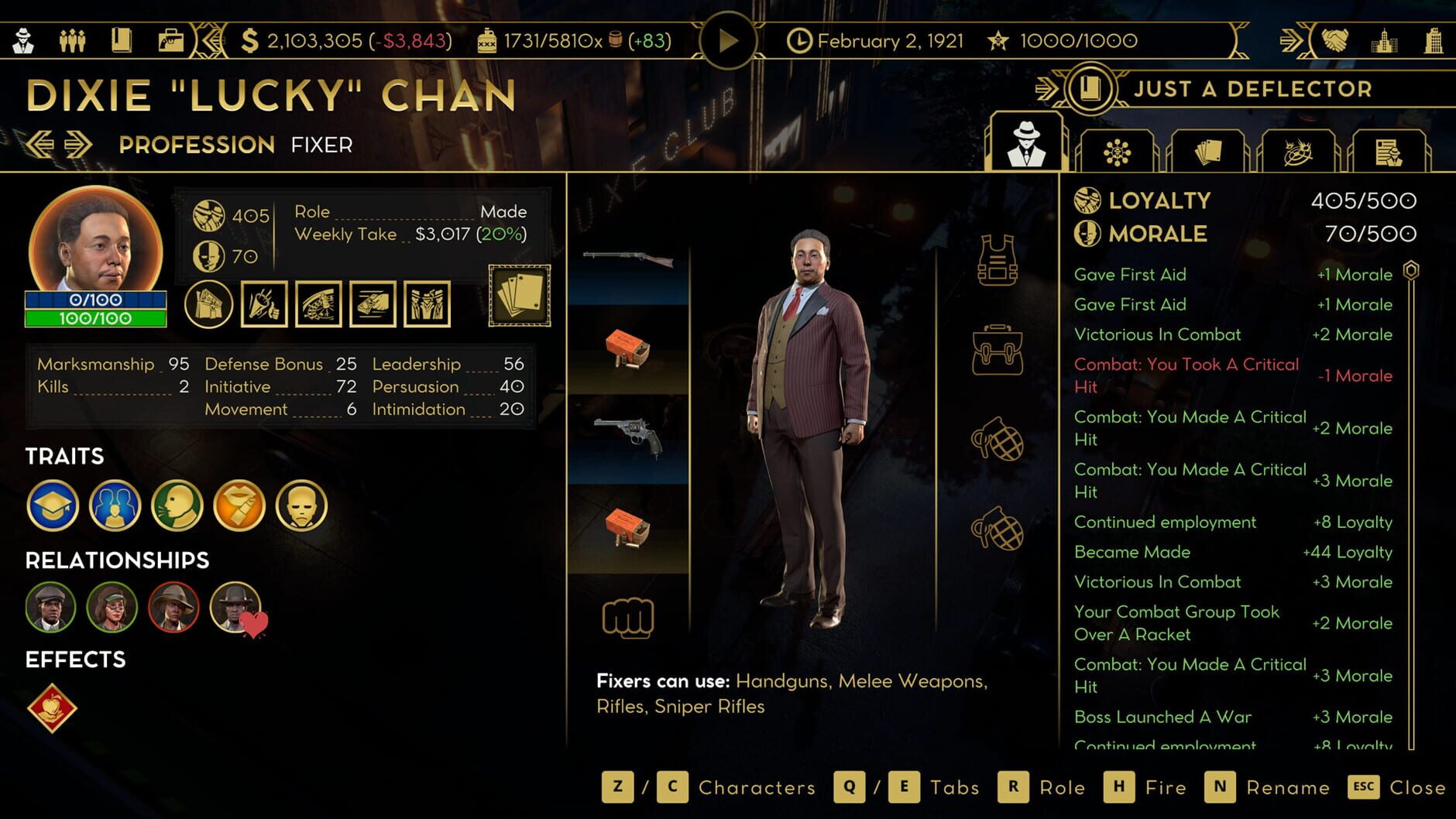 Screenshot for Empire of Sin: Make It Count