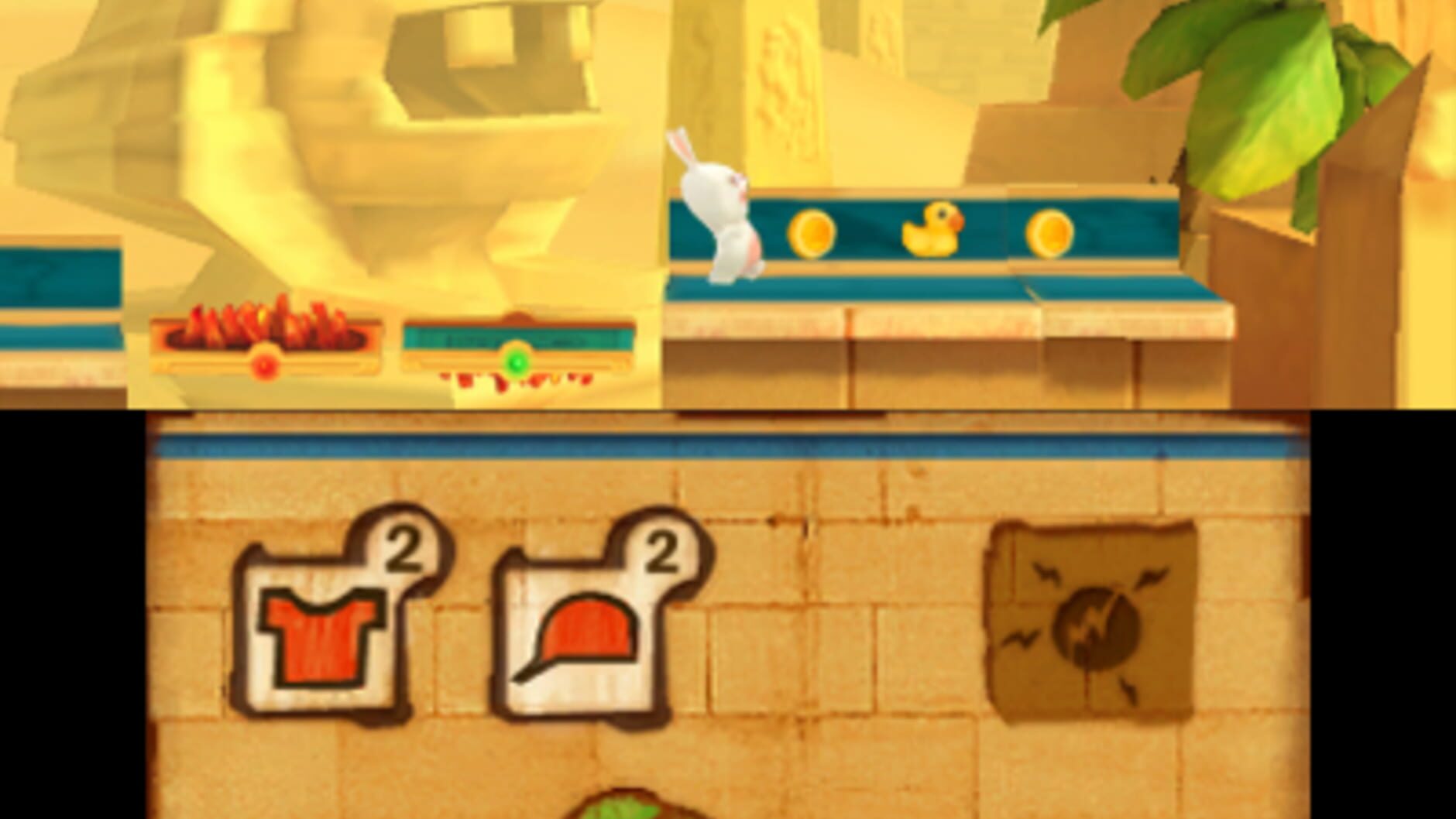 Screenshot for Rabbids Travel in Time 3D