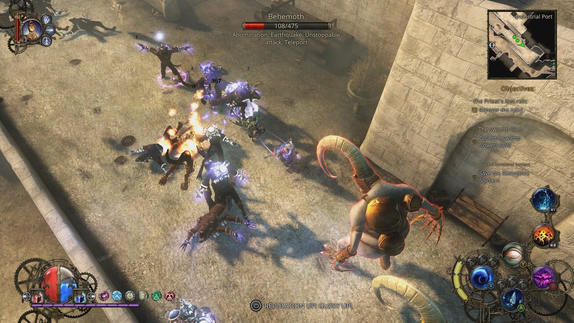 Screenshot for The Incredible Adventures of Van Helsing: The Complete Trilogy