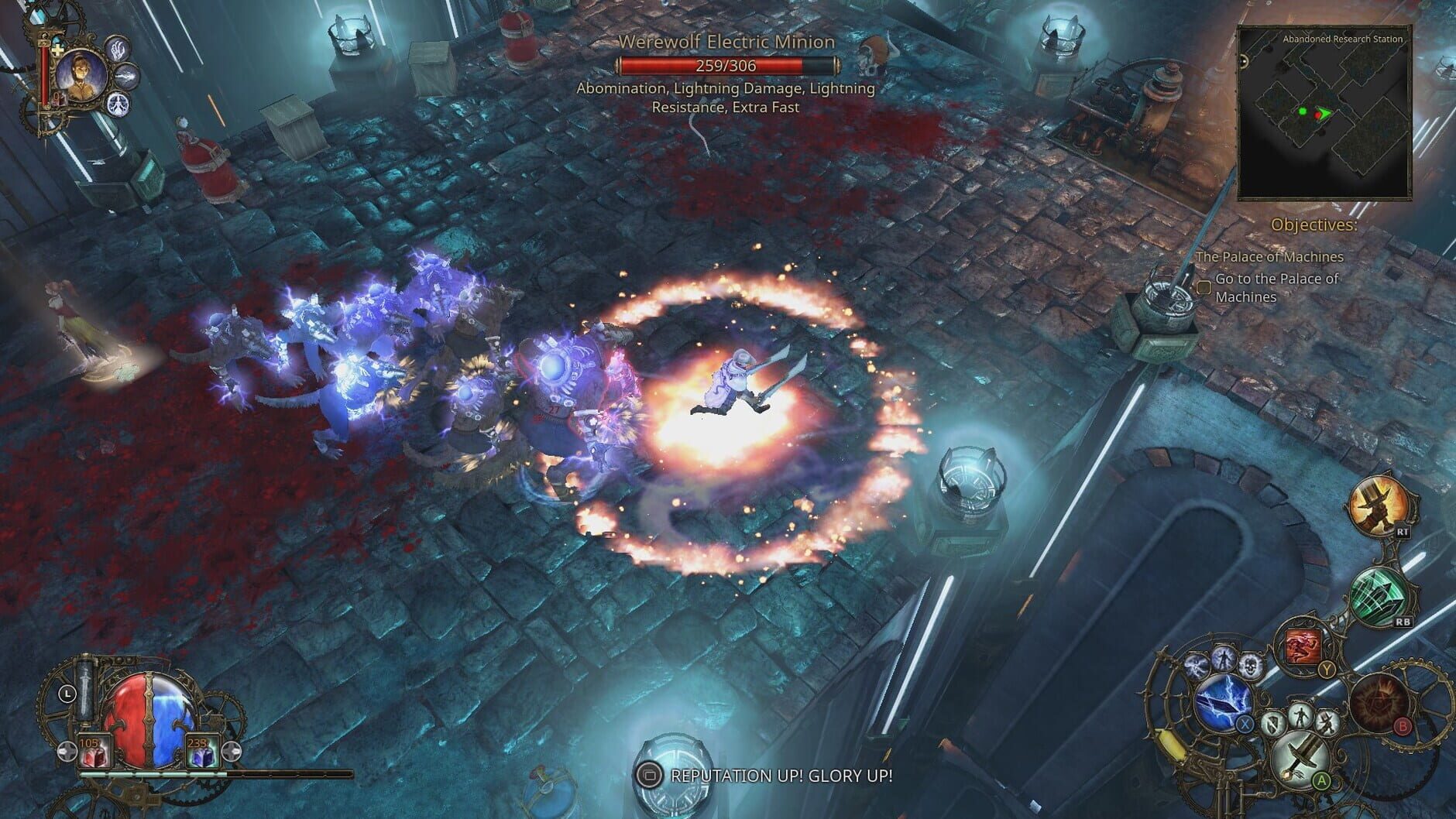 Screenshot for The Incredible Adventures of Van Helsing: The Complete Trilogy