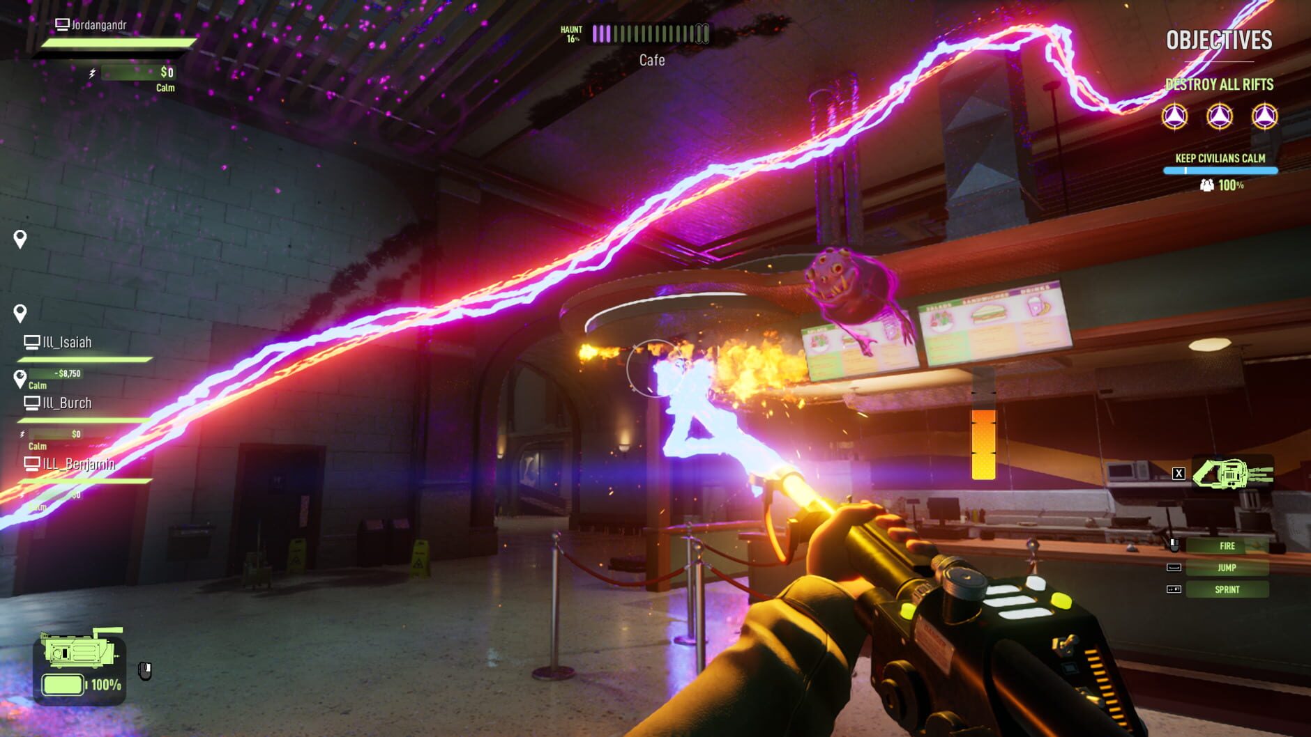 Screenshot for Ghostbusters: Spirits Unleashed