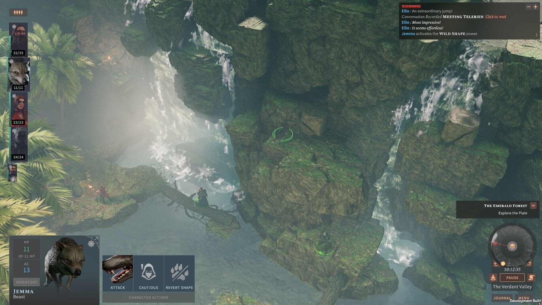 Screenshot for Solasta: Crown of the Magister - Lost Valley