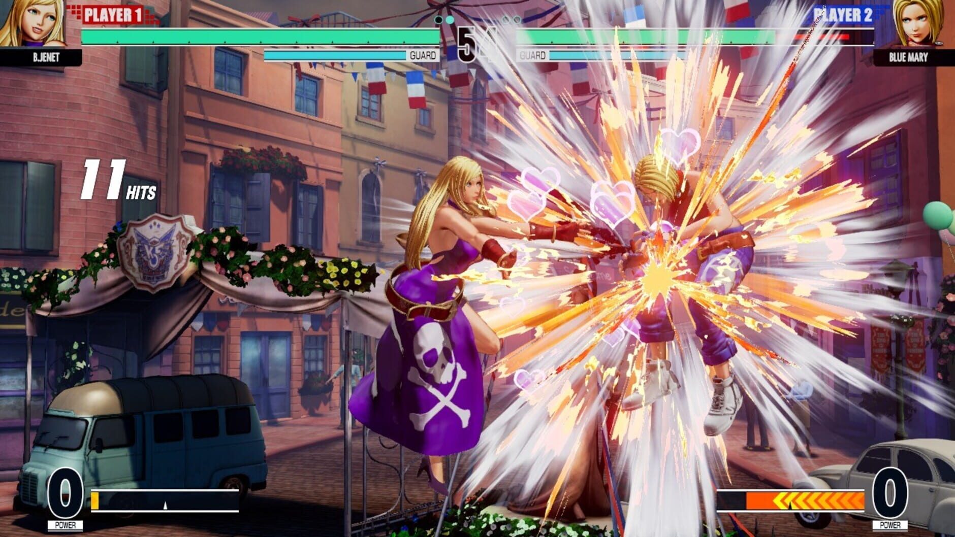 Screenshot for The King of Fighters XV: Team Garou