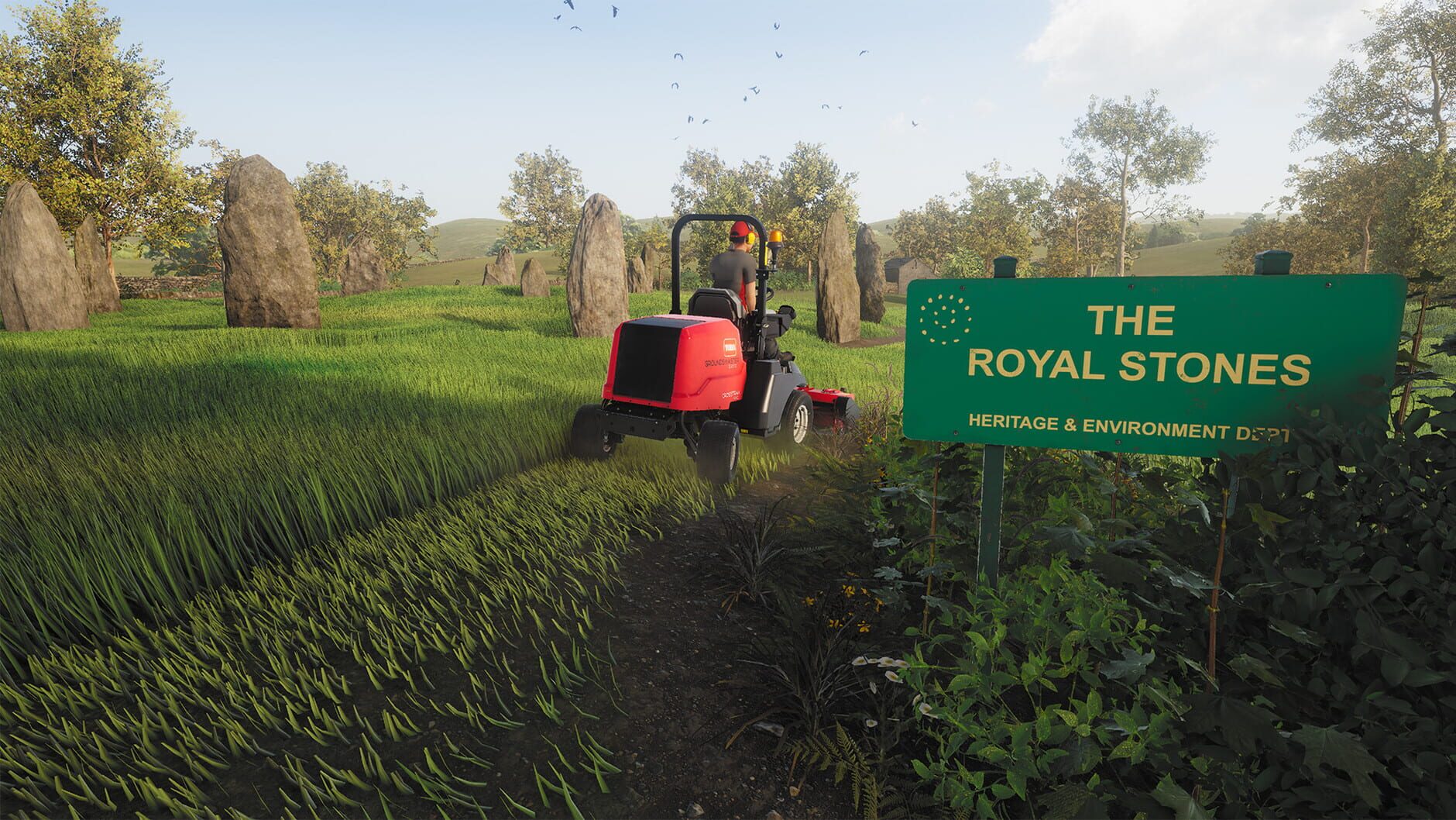 Screenshot for Lawn Mowing Simulator: Ancient Britain