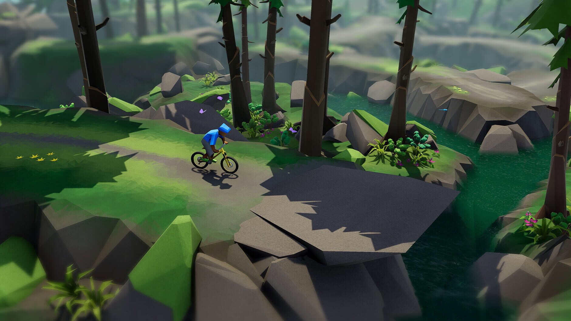 Screenshot for Lonely Mountains: Downhill - Riley's Return