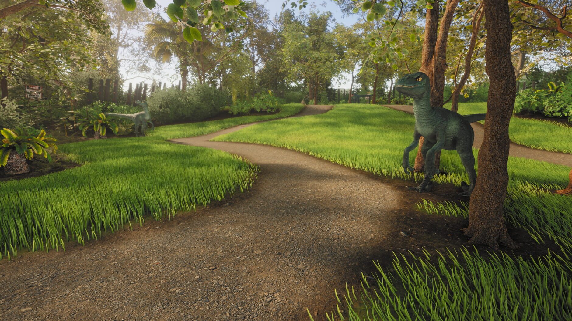 Screenshot for Lawn Mowing Simulator: Dino Safari
