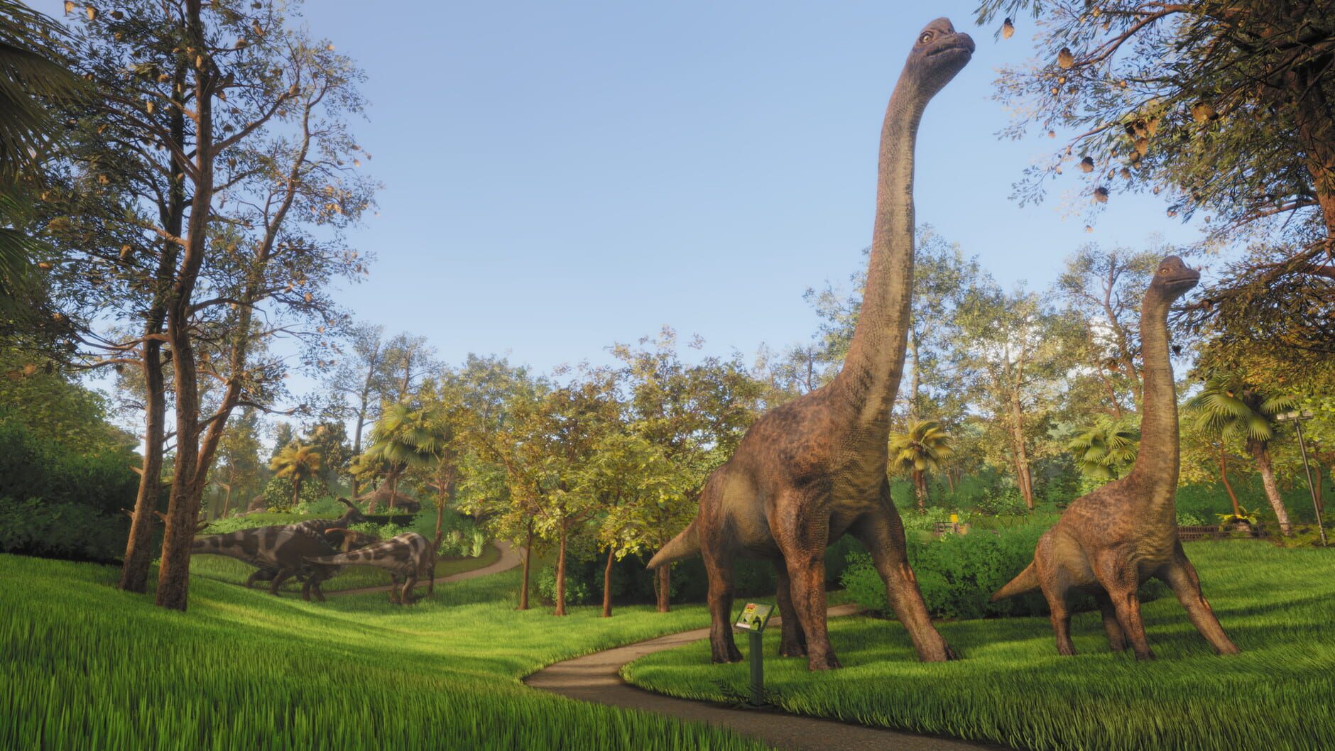 Screenshot for Lawn Mowing Simulator: Dino Safari