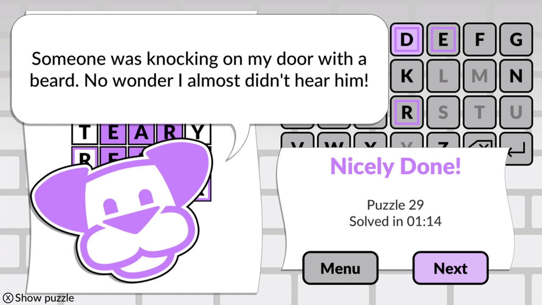 Screenshot for Wordbreaker by Powgi