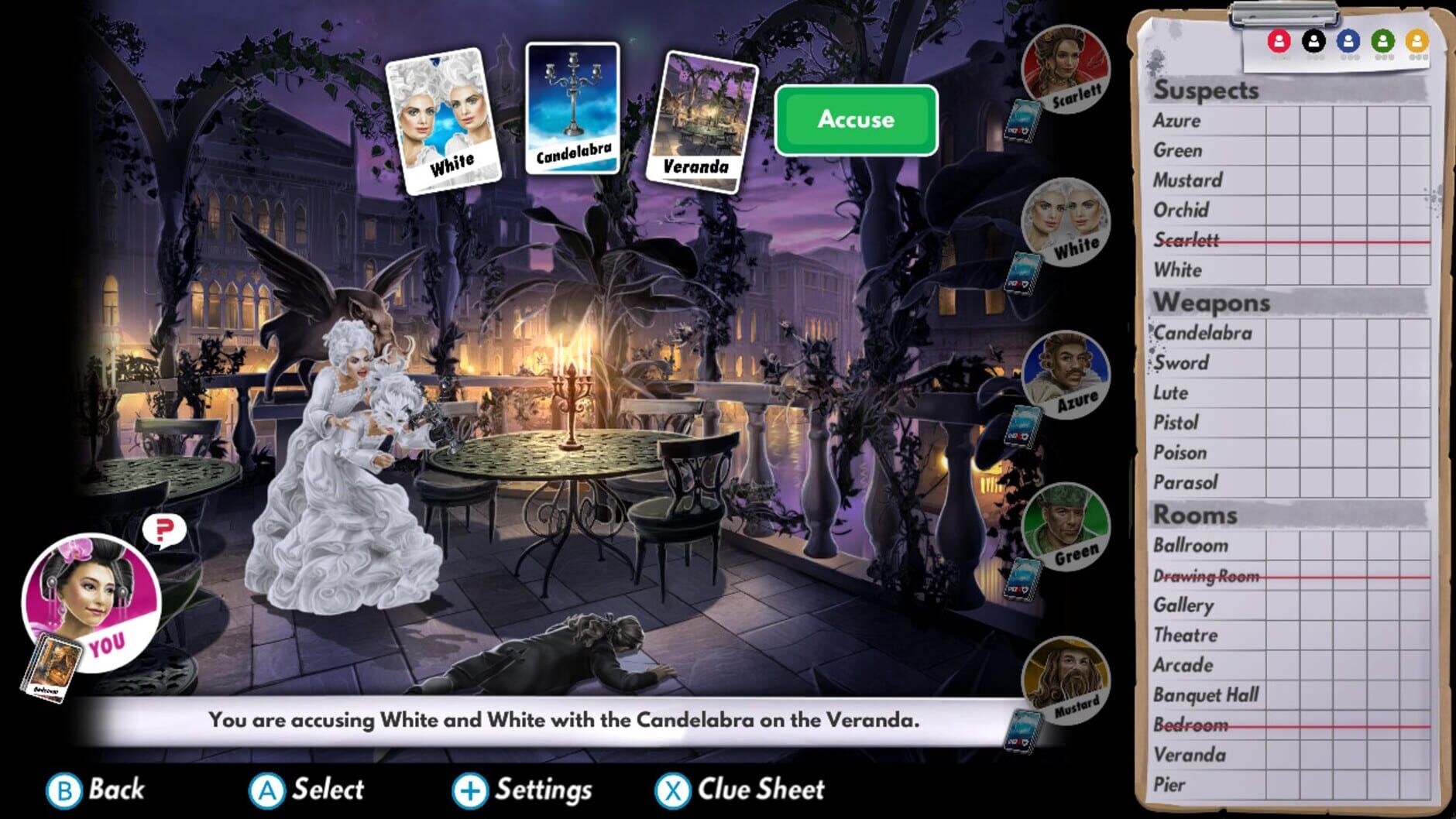 Screenshot for Clue