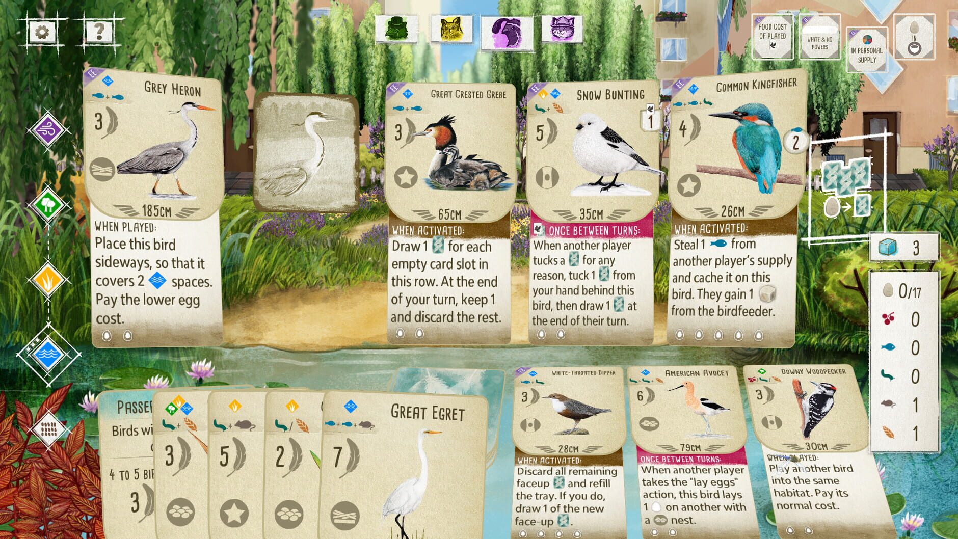Screenshot for Wingspan: European Expansion