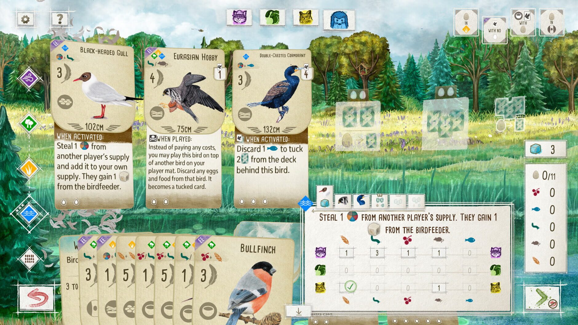 Screenshot for Wingspan: European Expansion