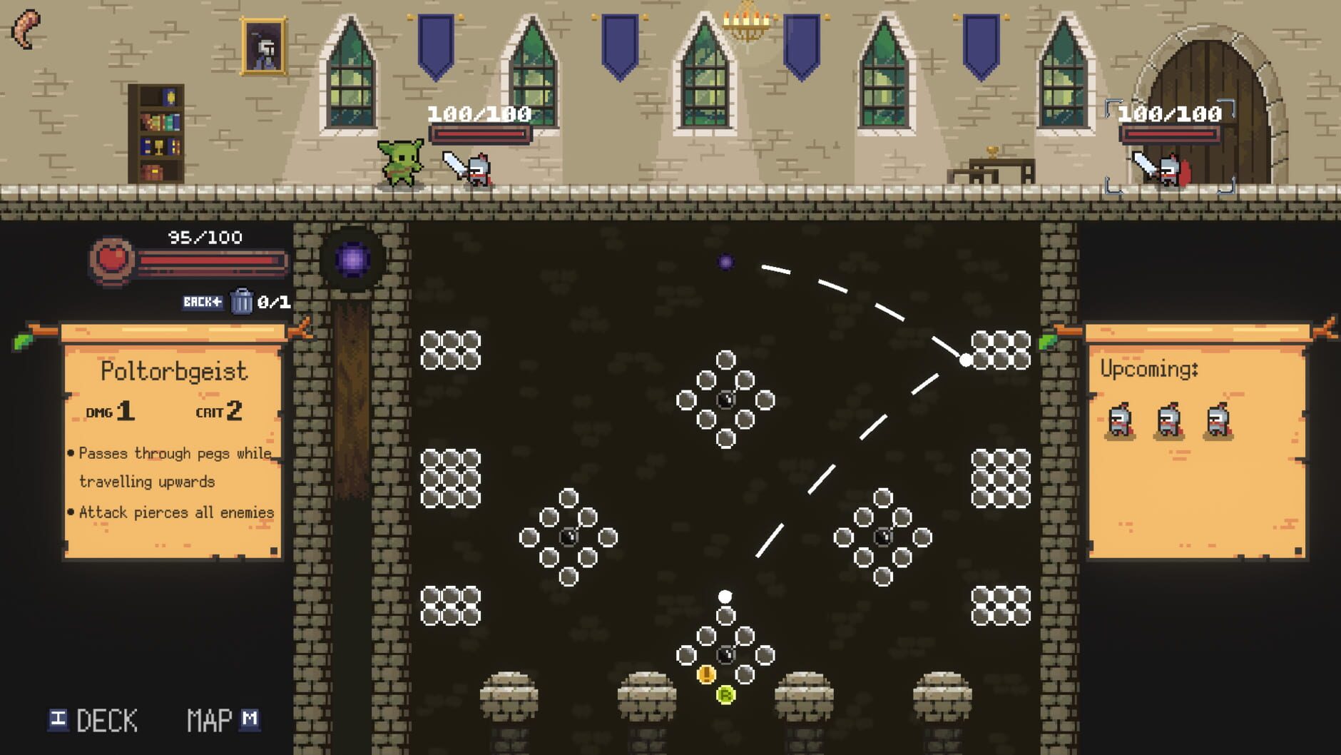 Screenshot for Peglin