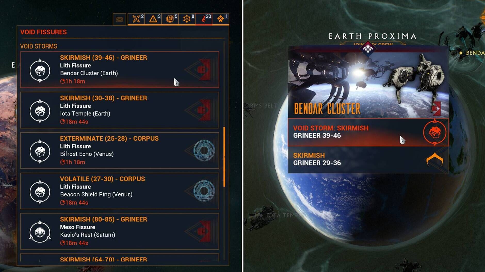 Screenshot for Warframe: Call of the Tempestarii