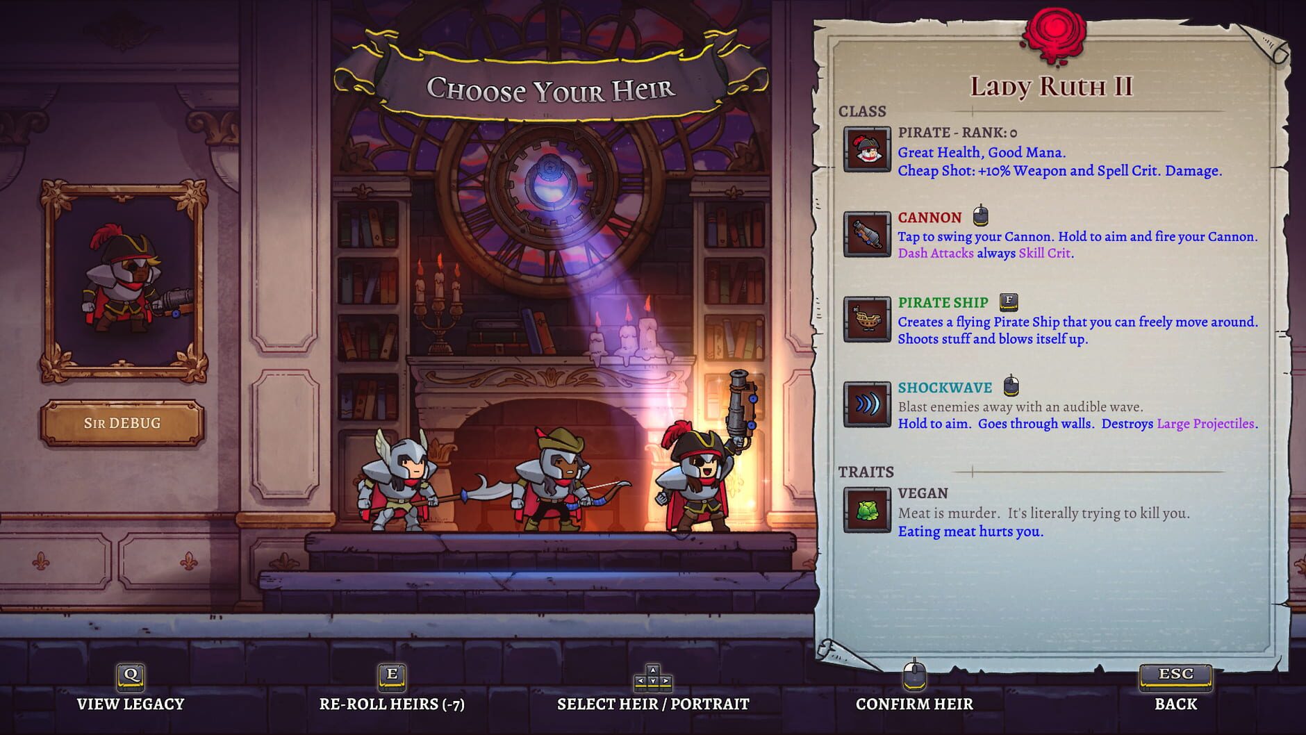 Screenshot for Rogue Legacy 2