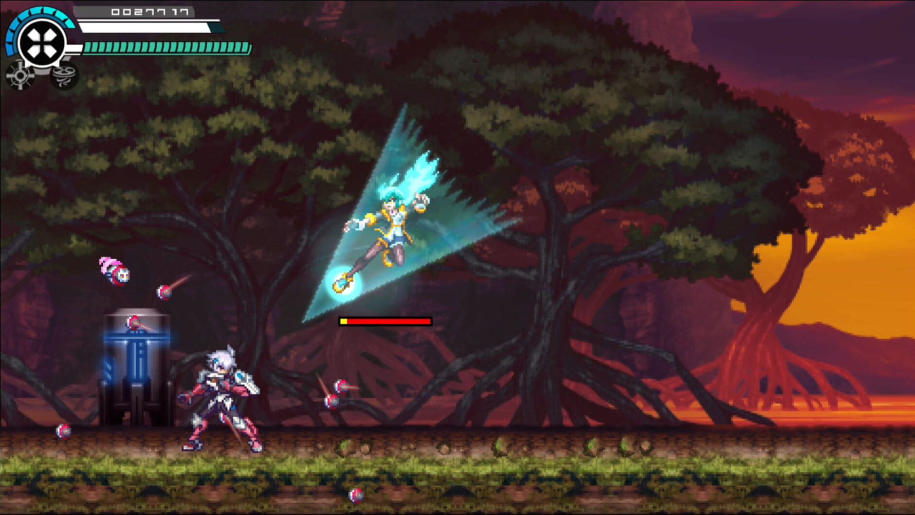 Screenshot for Gunvolt Chronicles: Luminous Avenger iX 2 - Special DLC Boss: Yang Yumo