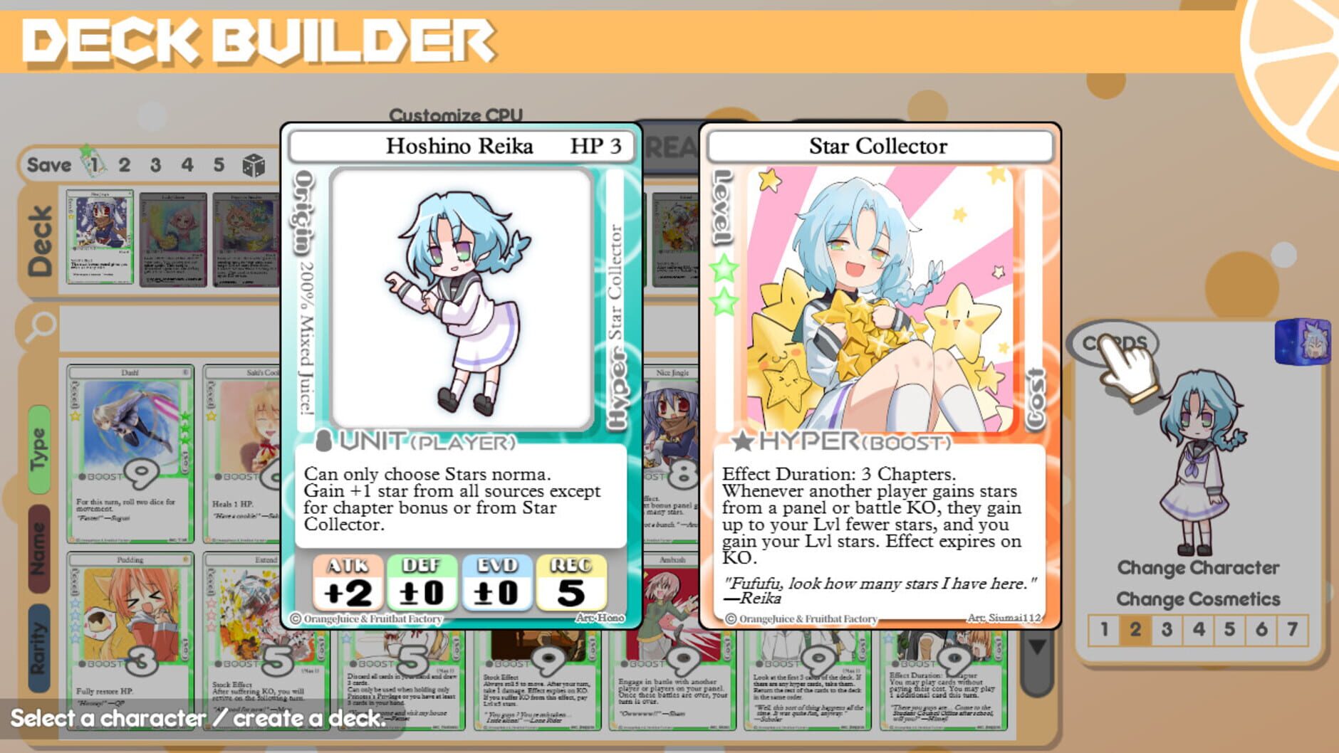 Screenshot for 100% Orange Juice: Shifu & Reika Character Pack