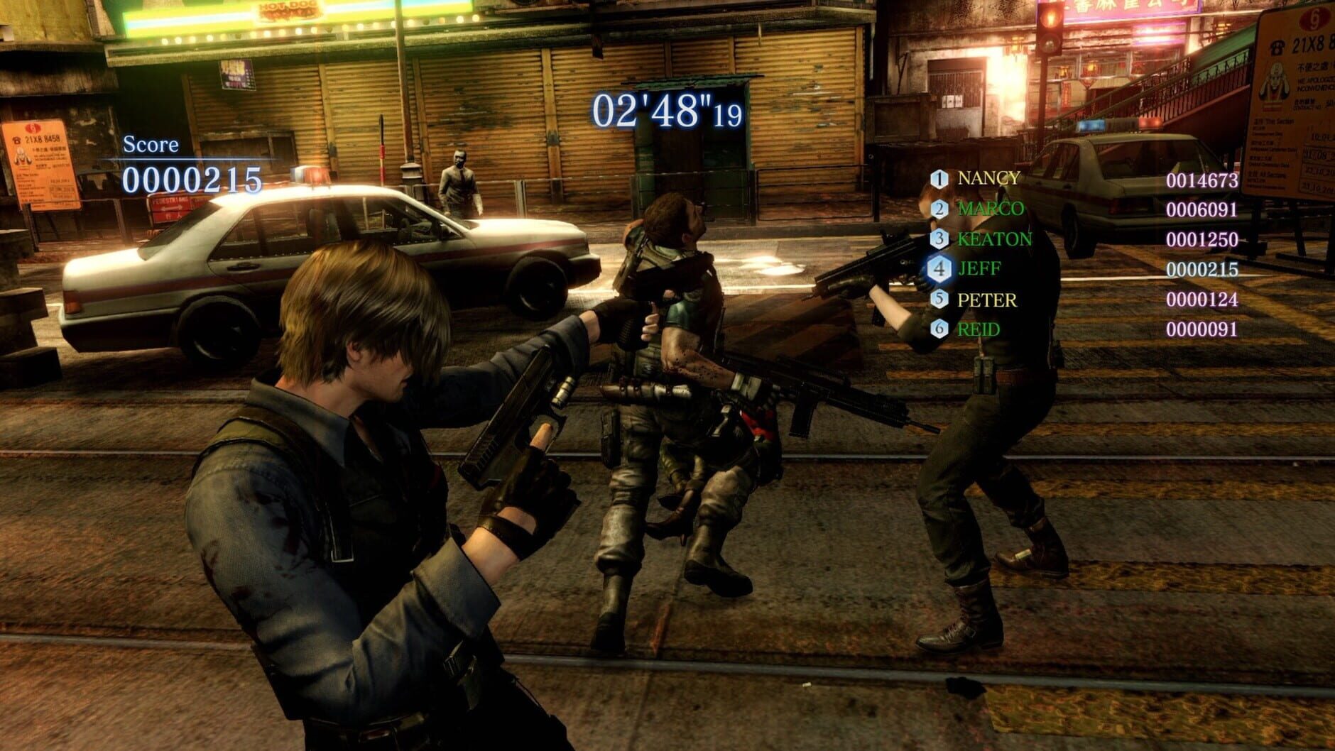 Screenshot for Resident Evil 6: Survivors Mode