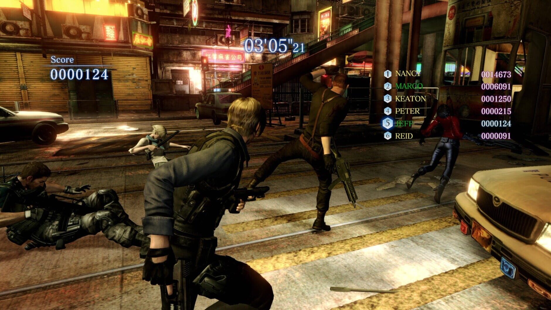 Screenshot for Resident Evil 6: Survivors Mode