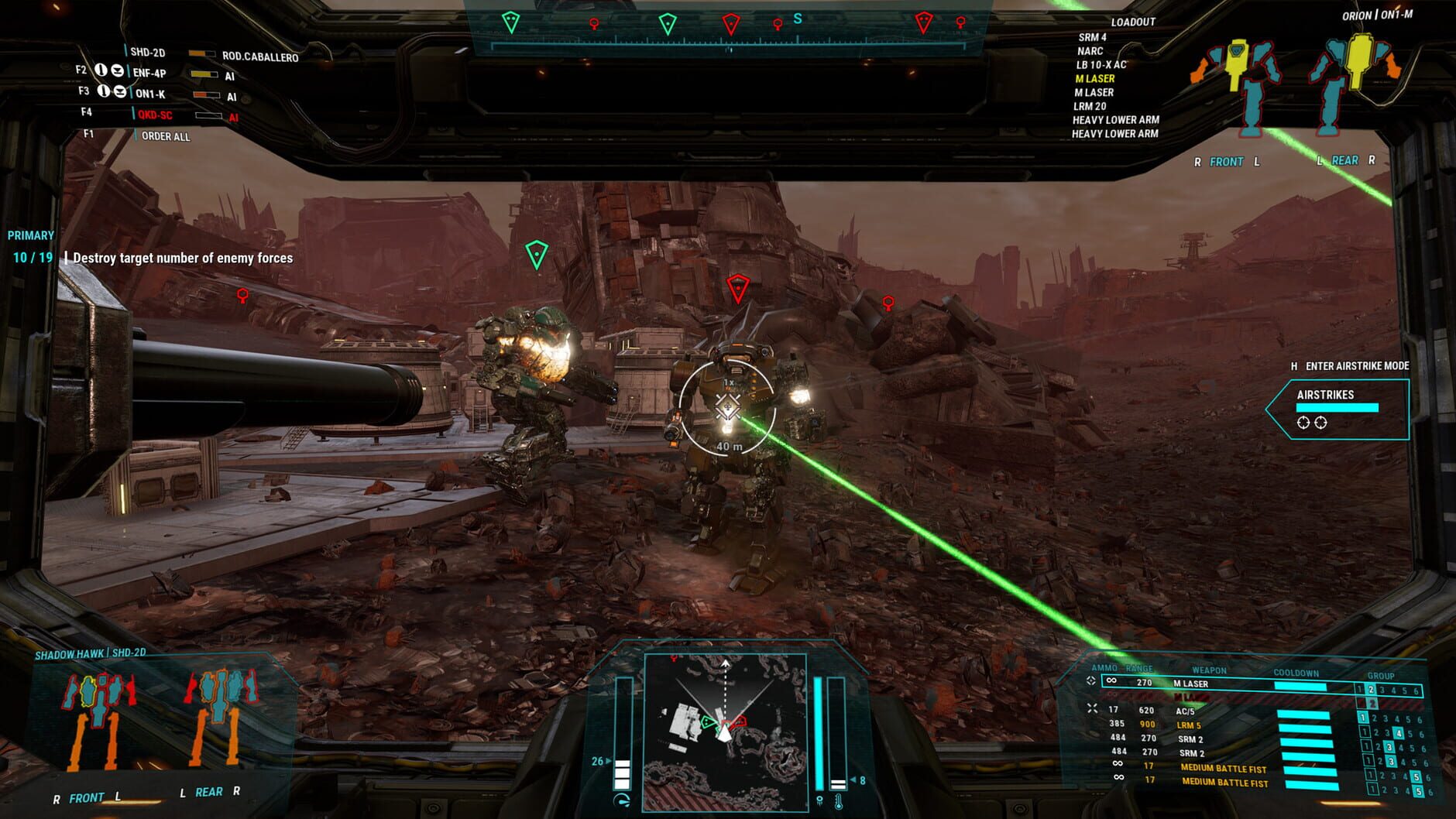 Screenshot for MechWarrior 5: Mercenaries - Call to Arms