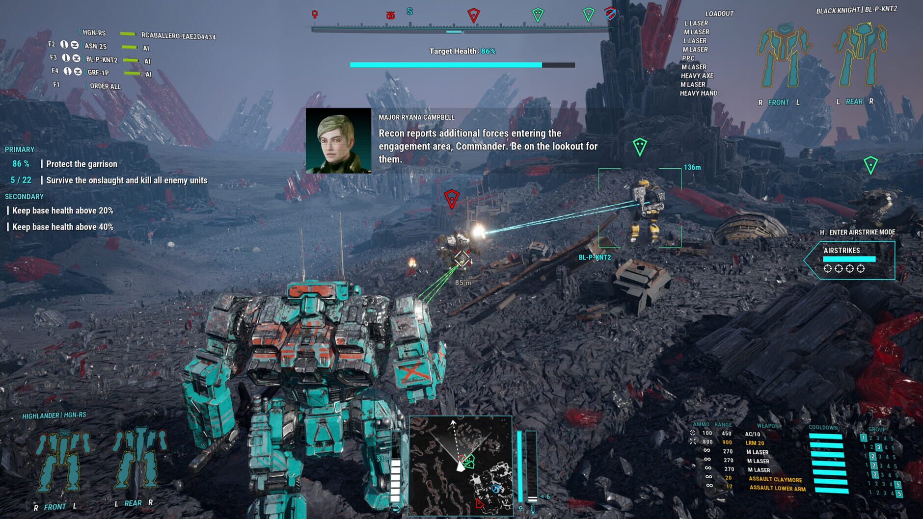 Screenshot for MechWarrior 5: Mercenaries - Call to Arms