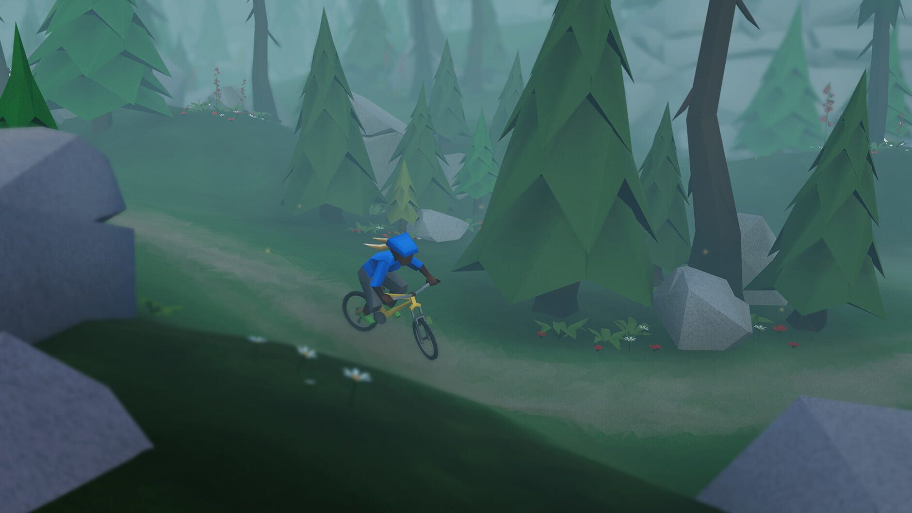 Screenshot for Lonely Mountains: Downhill - Misty Peak