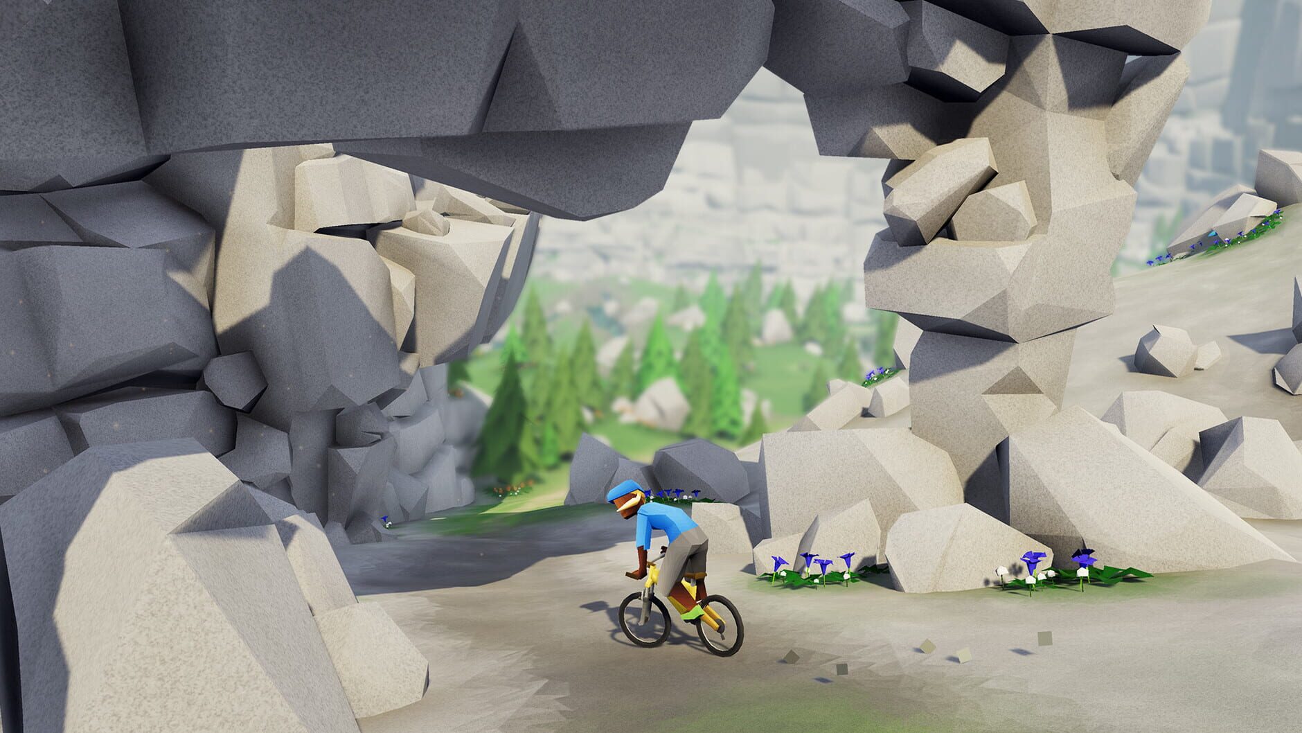 Screenshot for Lonely Mountains: Downhill - Misty Peak
