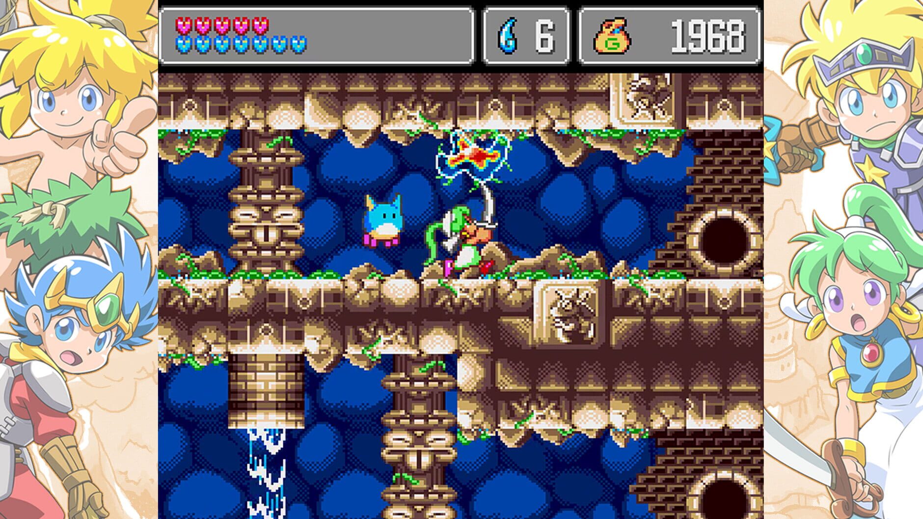 Screenshot for Wonder Boy Collection